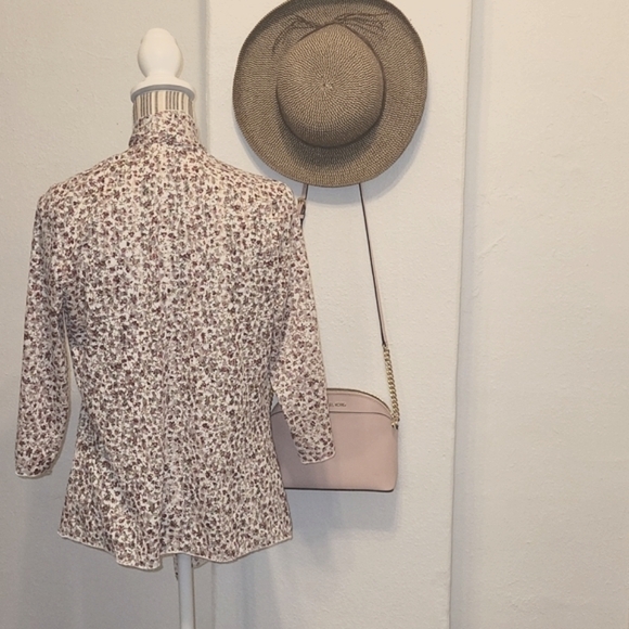 Women's Lace Floral Cardigan Large Shannon Ford New York - Picture 2 of 2